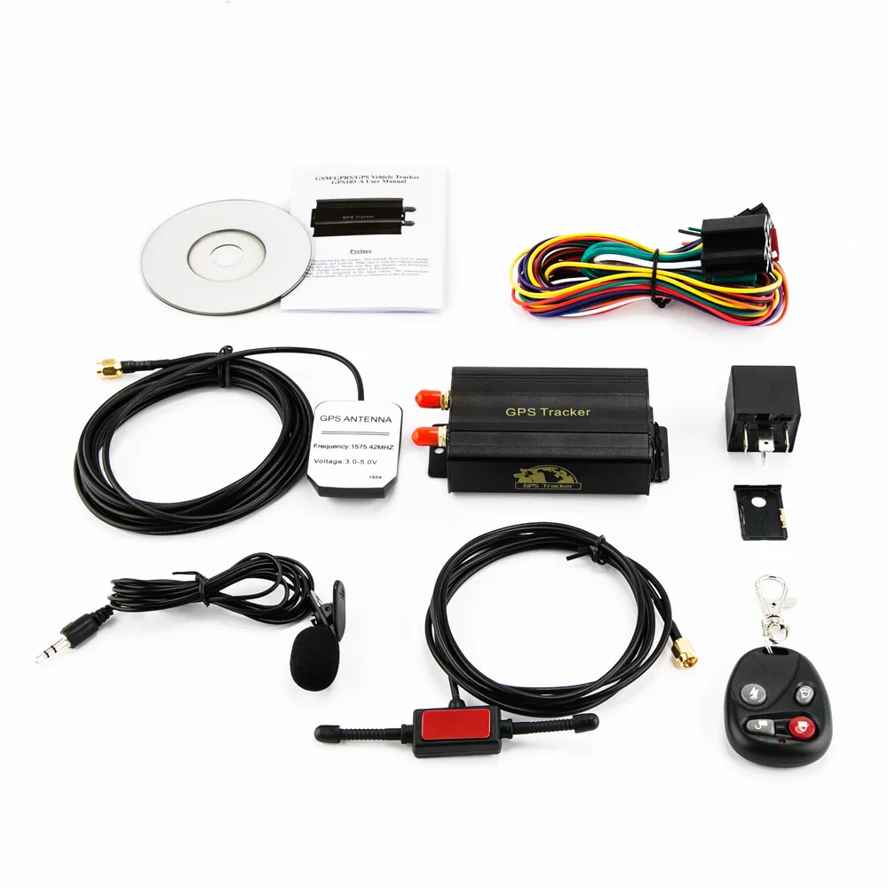 Localizzatore GPS CARCHET TK103B Antifurto Con Telecomando – Tracciamento In Tempo Reale Per Auto E Veicoli, Allarme Di Emergenza