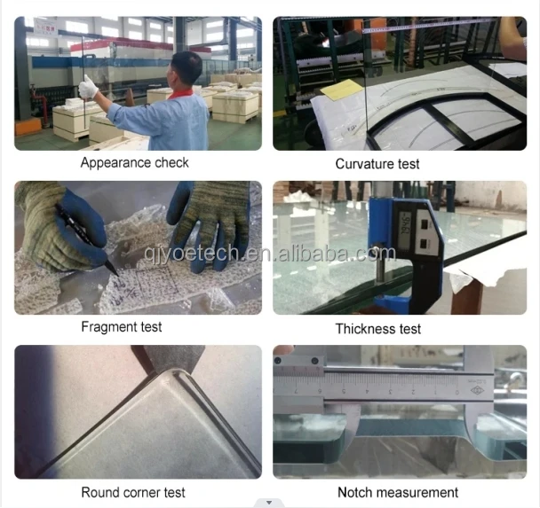 Clear Tempered Glass for Frameless Shower Doors Industrial Decorative Hollow Structure Bathrooms