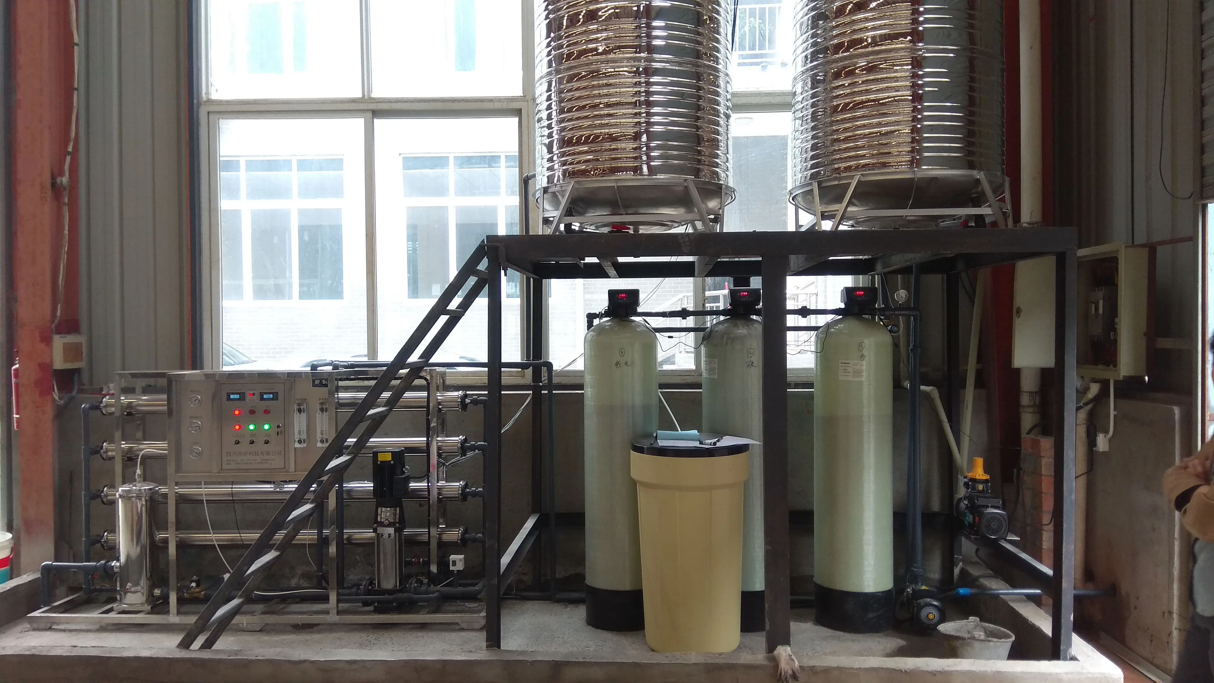 
 XIXI 2000 л/ч система обратного осмоса/водный завод RO  