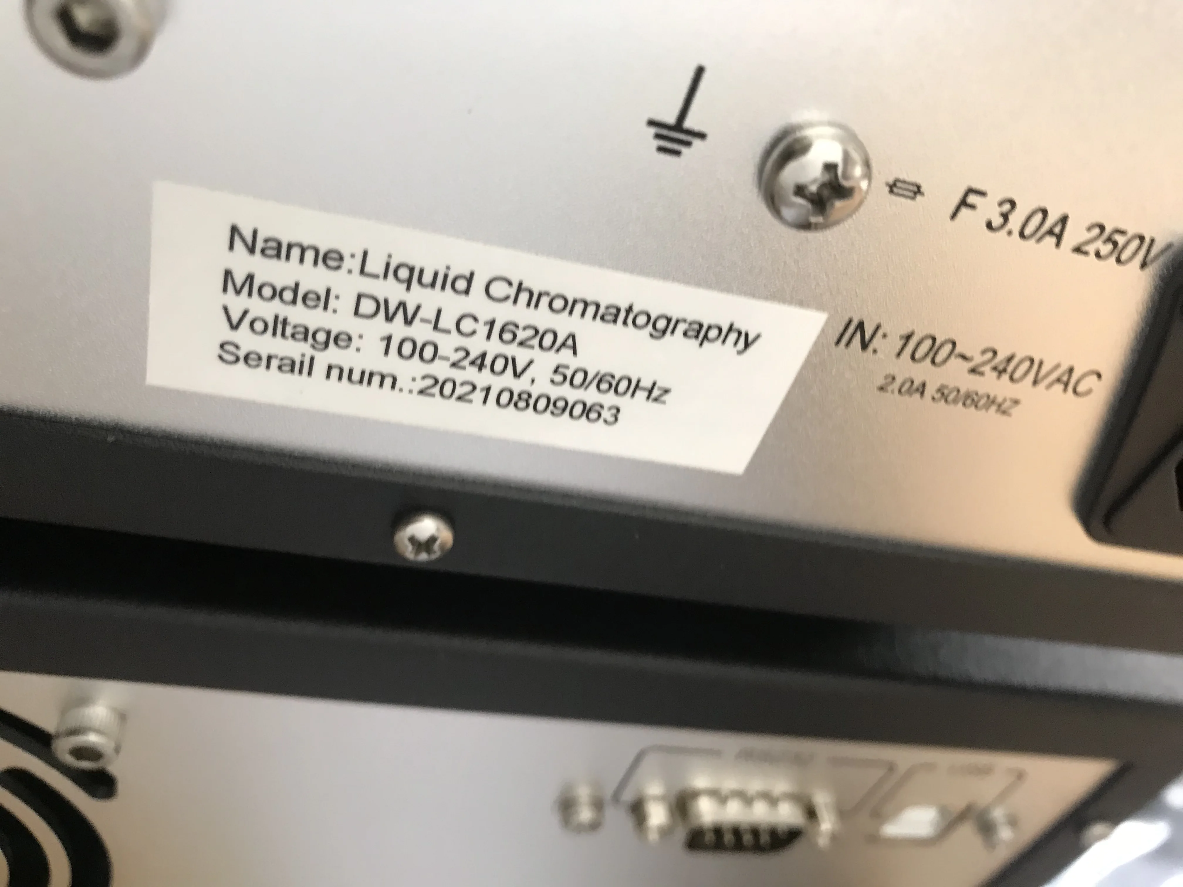 High Performance Liquid Chromatography Equipment Laboratory  With Columns and Autosampler Honey Test Hplc
