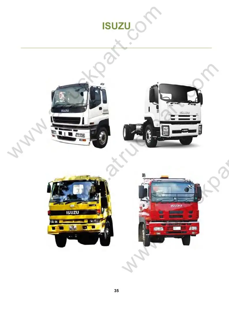 オルタネーター8971443921 8973666120 ISUZU 4HF1 4HG1 4HJ1