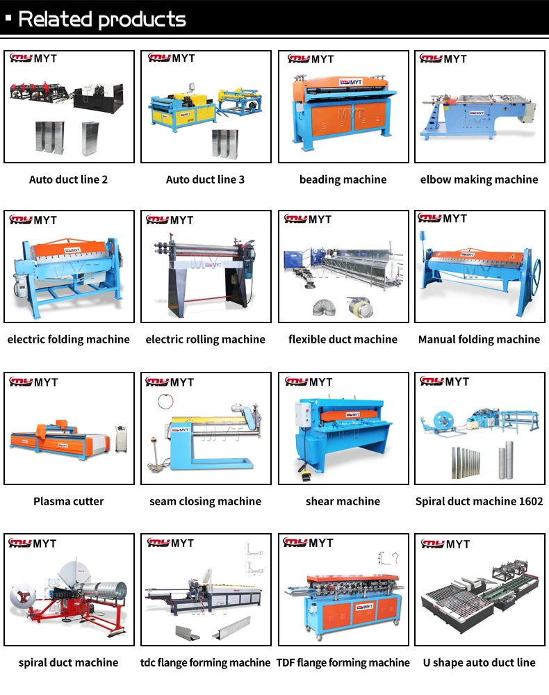 MYT Hand Type Sheet Metal Folder Machine - Easy to Operate