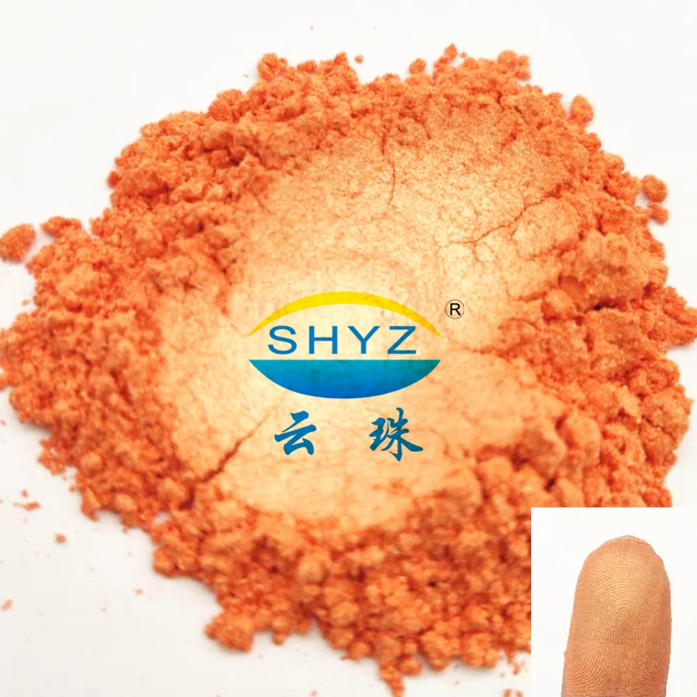 YunZhu Non-Toxic Gold Cosmetic Pigment Handmade Soap Making Colorants Phlogopite Mica Powder for Skin