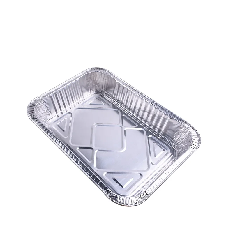 Aluminium Foil Catering Trays + Lids Medium 7000cc - Shine