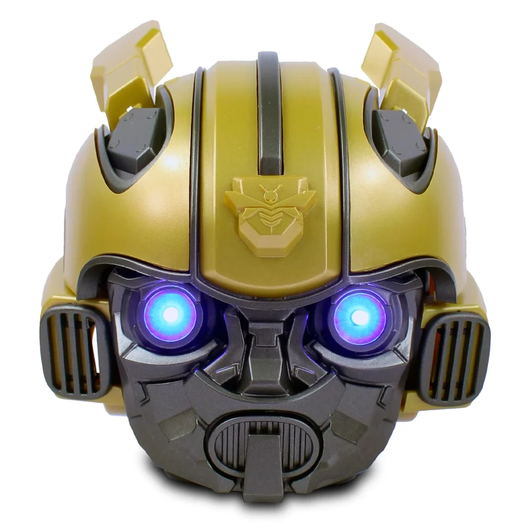 トランスフォーマーBumblebee Bluetoothスピーカー、ライトアップLED付きミニ・クリエイティブ・ポータブルワイヤレス・ステレオ・ペアリング、コンピュータ Bumblebee Transformers Wireless Bluetooth Mini Portable Speaker TF