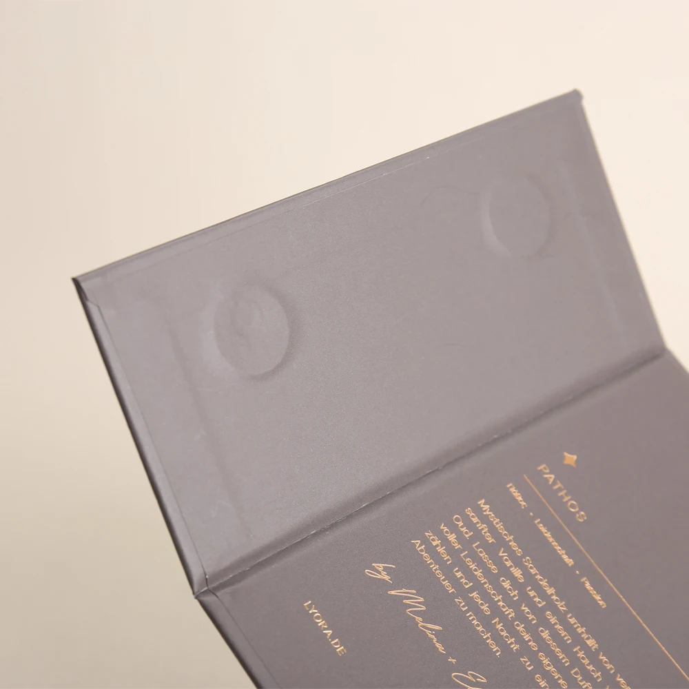 product custom magnetic cover gift boxes hot stamping printed embossed perfume storage bottle packaging rigid gift box for perfume-6