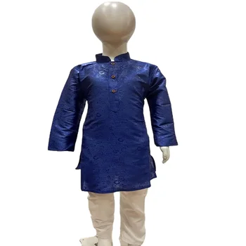 Indian Printed Saffron dhoti Kurta Boy's Traditional Set Dhoti suit kids baby wear Ethnic dress printed kurta