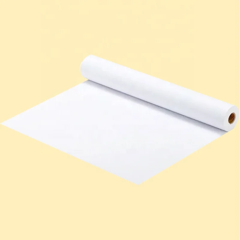Drawing White Paper Roll Used For Plotter Or Manual Painting Of