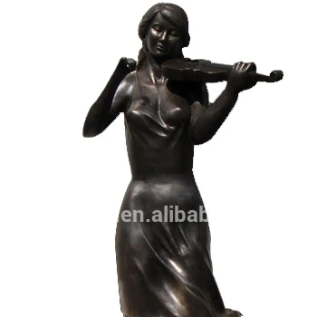 Naked Girl Plays Violin