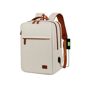 Oxford Backpack Women's Advanced Sense Computer Bag 15 Inches Large Capacity Multilayer Backpack