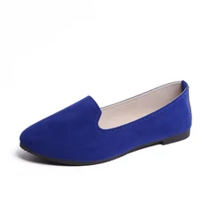 UP-0180J оптом женские большие размеры простые женские низко вырезанные повседневные туфли на плоской подошве для женщин