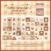 B Coffee Whispers Compartimento pequeño-marrón