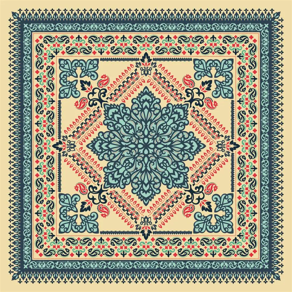 Модная цветная бандана из хлопка с собственным логотипом