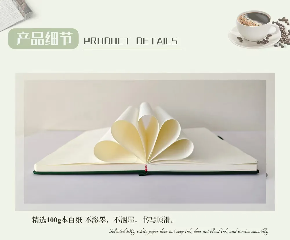 Notebook customization wholesale enterprise business gift customization horizontal line enterprise customization LOGO preview 2