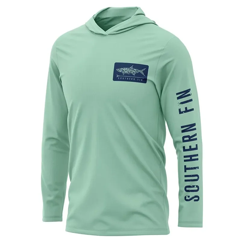 Custom Sublimation Men's Fishing Shirts Upf 50+ Sun Protection Long