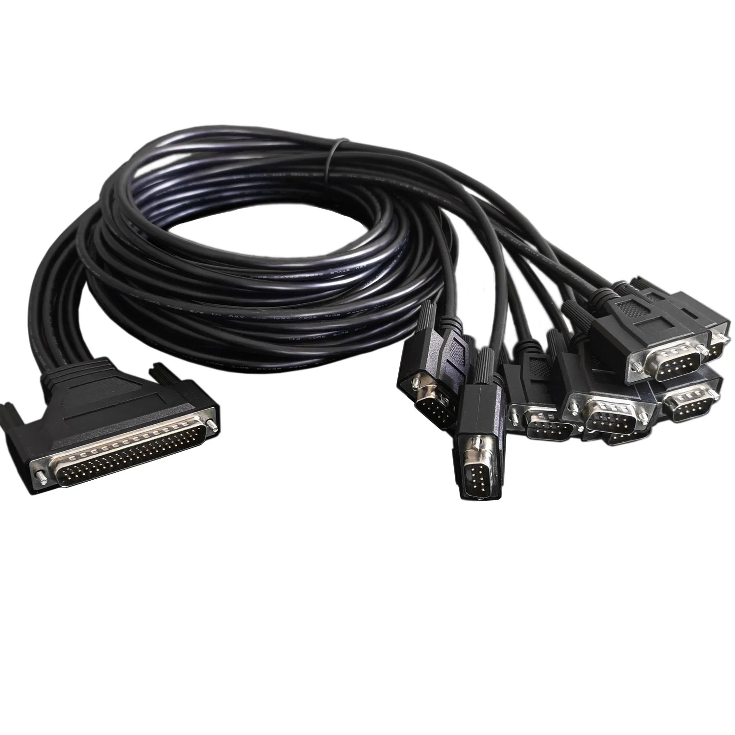 8 Port RS232 Serial Cable - Moxa PCI Serial Card Solution
