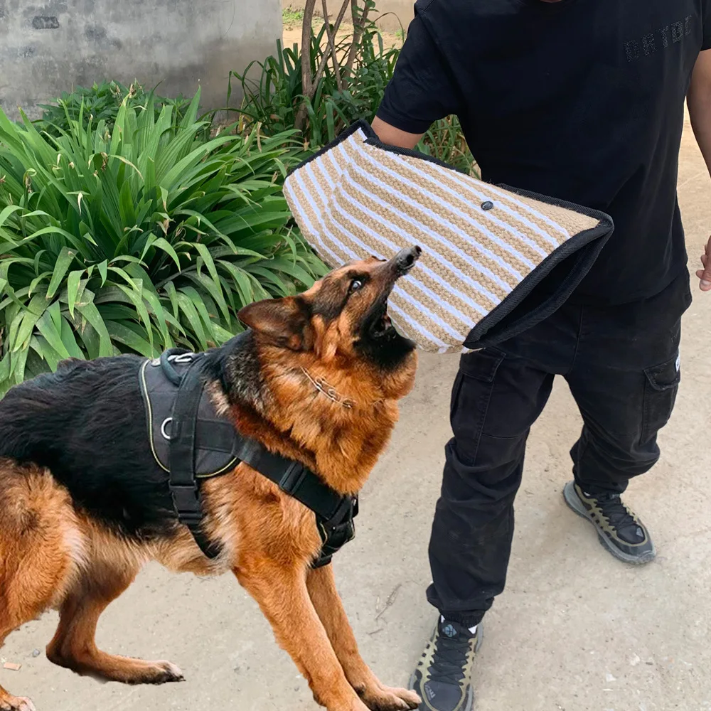BOW CALICO Hundebiss-Ärmel – Robuster Jute-Armschutz Für Schutzhund-Training (Pitbull, Schäferhund)