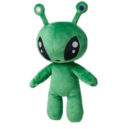 Green Alien Plush Toy Stuffed Kids Soft Toy Alien Buddy in Space ...
