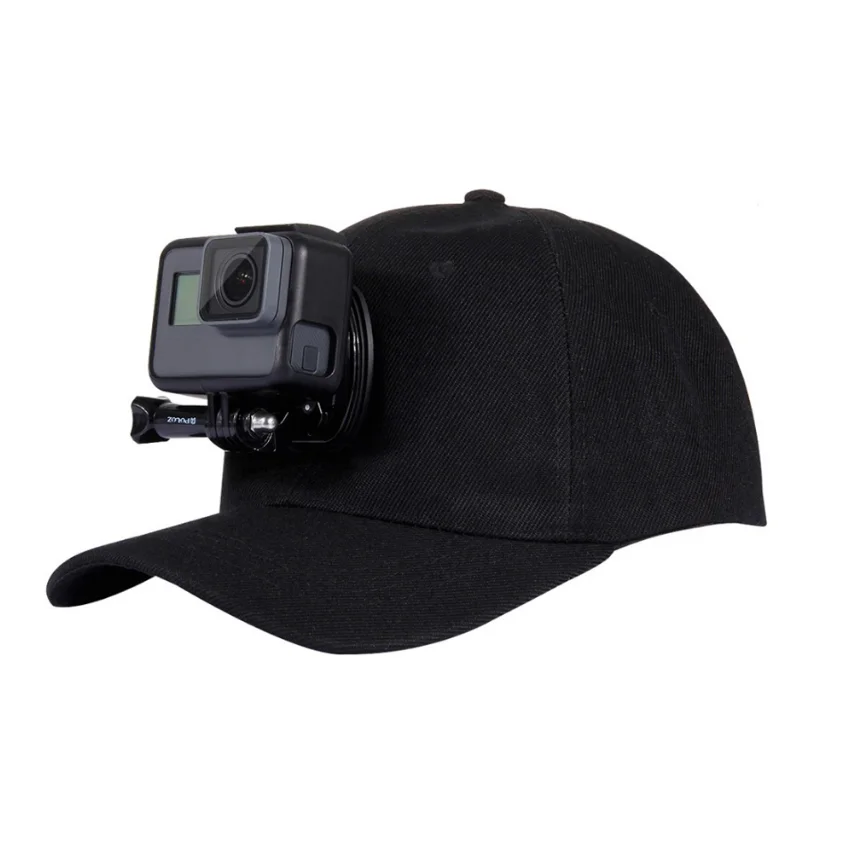 XUEREN Nice Attractive Action Camera Cap Sun Hat With Base Baseball Hat for Gopro Hero3 3+ 4 5 6 SCJAM for Xiaomi Cameras
