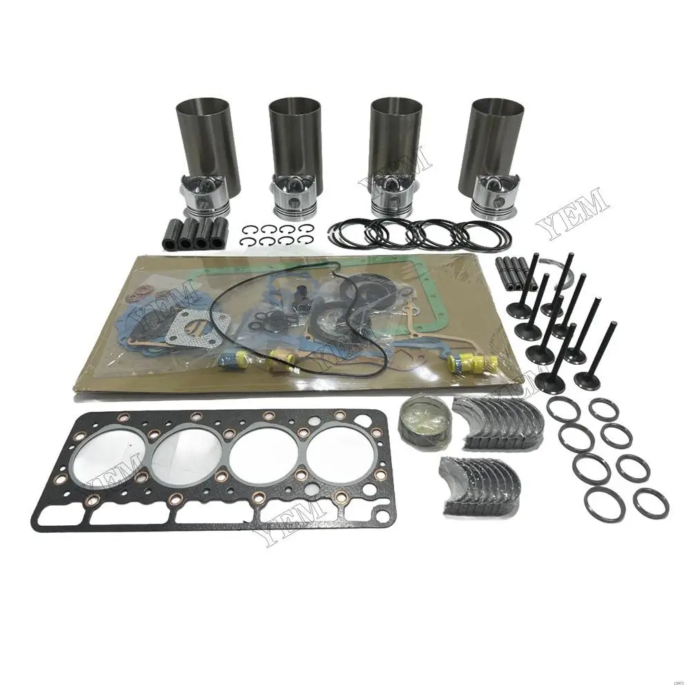Overhaul Rebuild Kit for Kubota Engine V1205 V1205-B V1205B V1205E V1205-TE V1205T