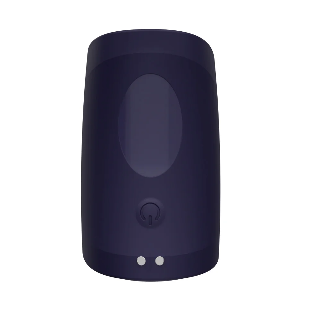 Amoura rechargeable masturbator showing multiple vibration mode indicators