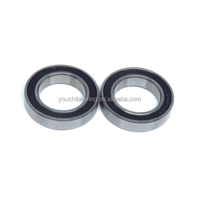 61802 6802 2RS Thin Section Sealed Deep Groove Ball Bearing 15x24x5mm 