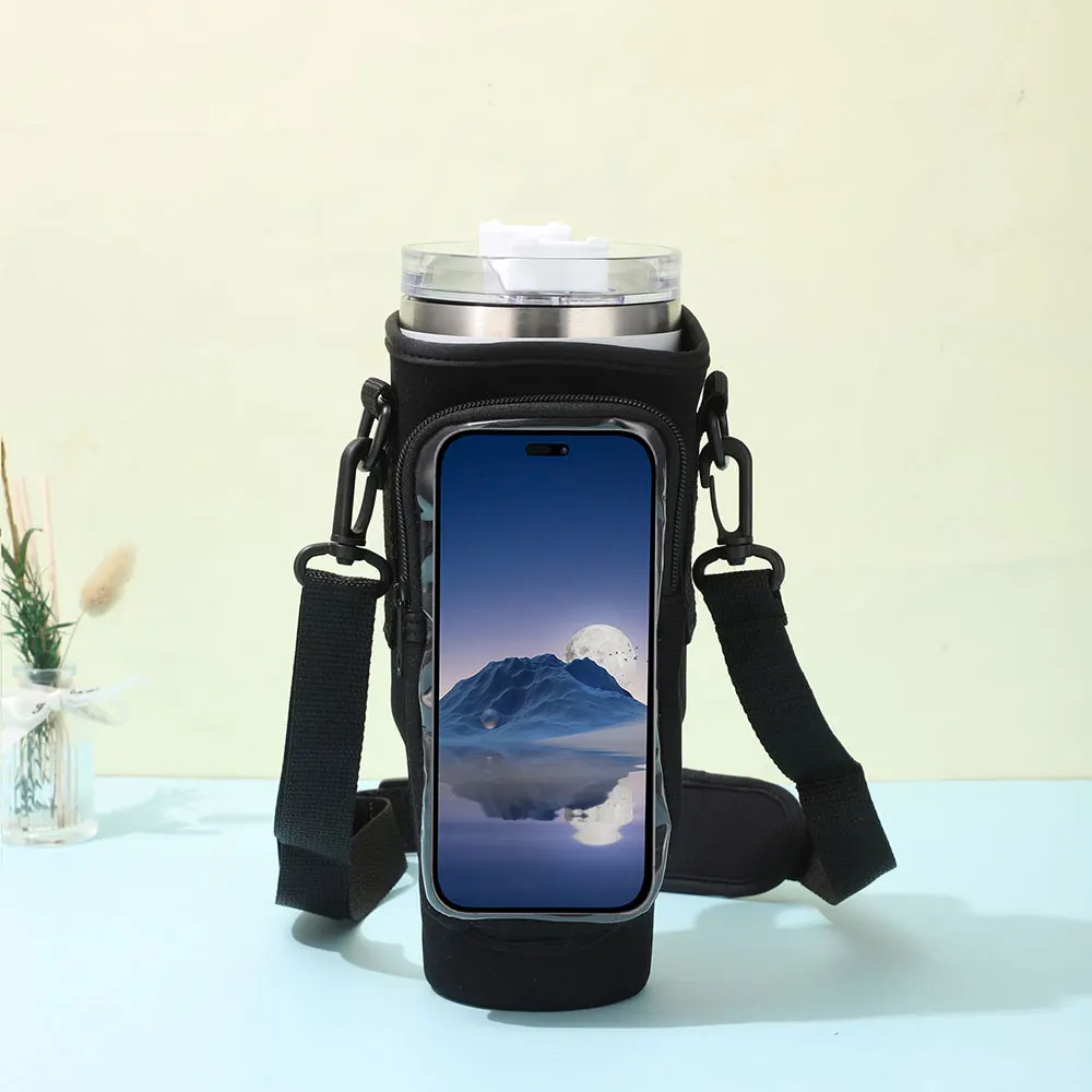 New Design Phone Case Travel Sleeve Pouch Bag For Stanley Cup 40Oz With Handle Tumbler Water Bottle Thermal Bt18 Laudtec factory