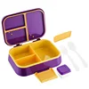 3 Compartment purple boxes (including sauce box)