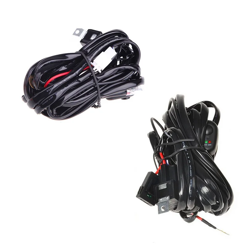 2M 12v 40a 14awg Auto Wiring Harness Kit For Led Light Bar Fog Light