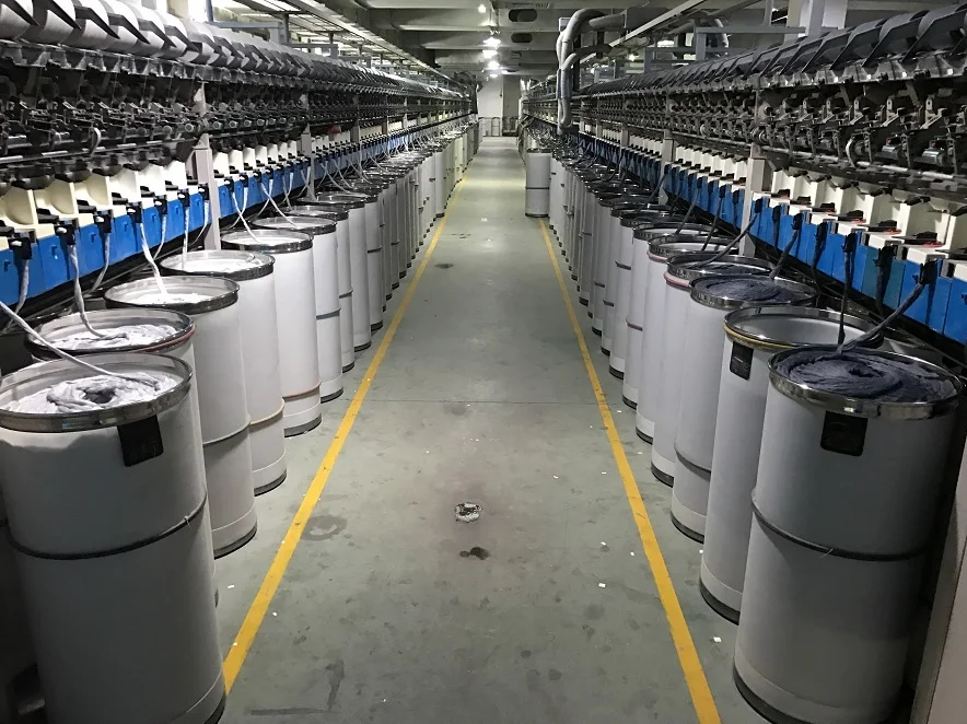 Recycled NE 6s Open End Cotton Mix Polyester Knitting Working Gloves Yarn