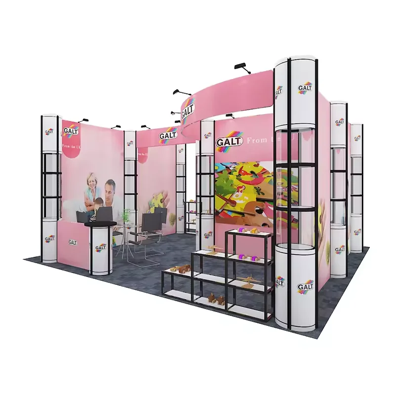 Tian Lang High Quality Portable Modular Exhibition Booth Fair Stand 3x3 10x10 Trade Show Booth Equipment