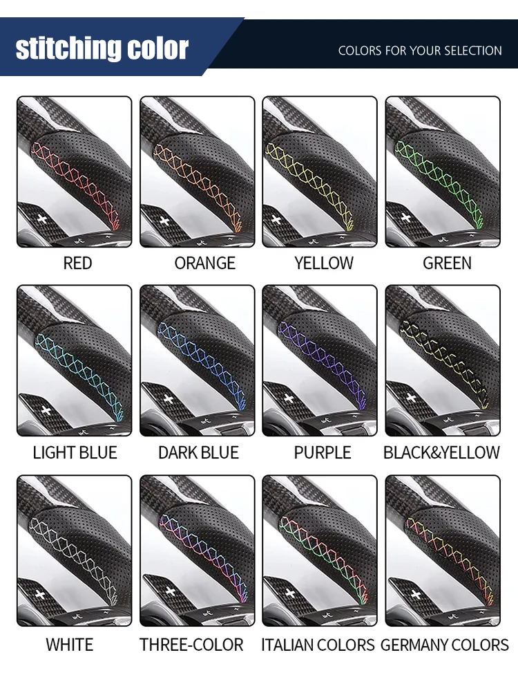 Carbon Fiber Steering Wheel For German Series Car Volkswagen Vw Golf