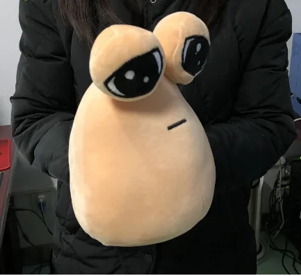 ja-20cm soft pou stuffed animals alien