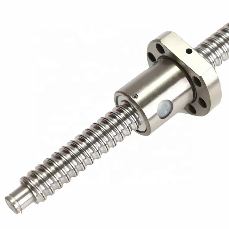 C7 Precision Grade SFU Series Linear Guide SFU3205 1000mm Length Rolled Ball Screw for CNC Machine With End Machined With Nut