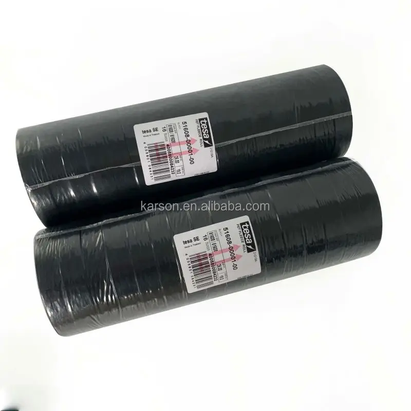 TESA 51608-00008-00 Fabric Tape PET Fleece 51608 Insulation Tape For Cable Harnesses Cotton Tape (38 Mm X 25 M), Black : Buy Online At Best Price In KSA - Souq Is Now - View #2