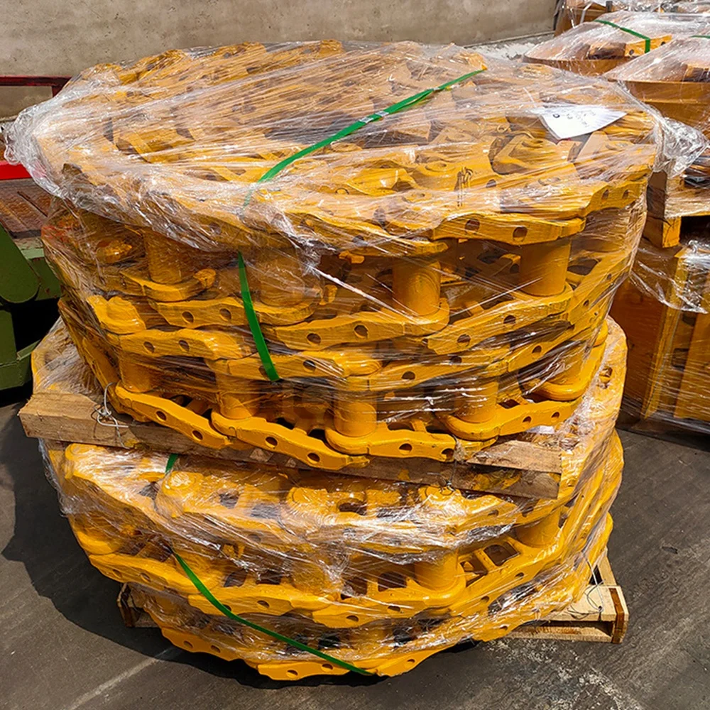 Excavator 49L 53L Undercarriage Parts Track Chain Wheel and Track Link Assembly Construction Machinery Spare Parts