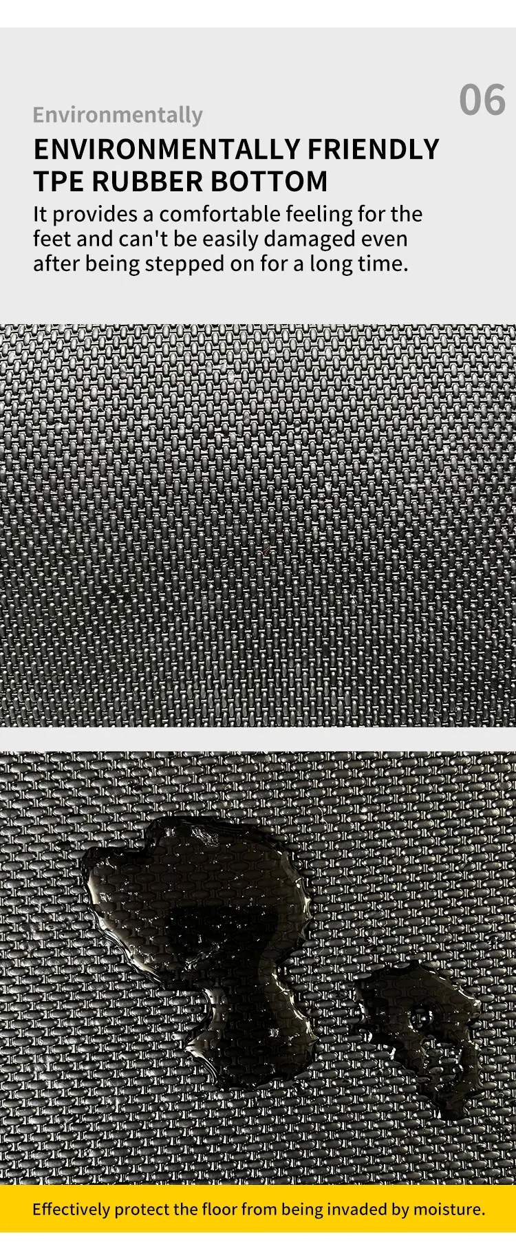 Hot Sale Custom Embossed Design Non-Slip Outdoor Coconut Brown Entrance Door Mat(图8)