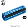 14 Medios Dientes Azules