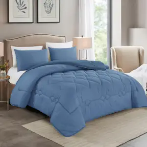 Wholesale  Microfiber Cashmere Winter Comforter Set China's Hot Sale 3-Piece