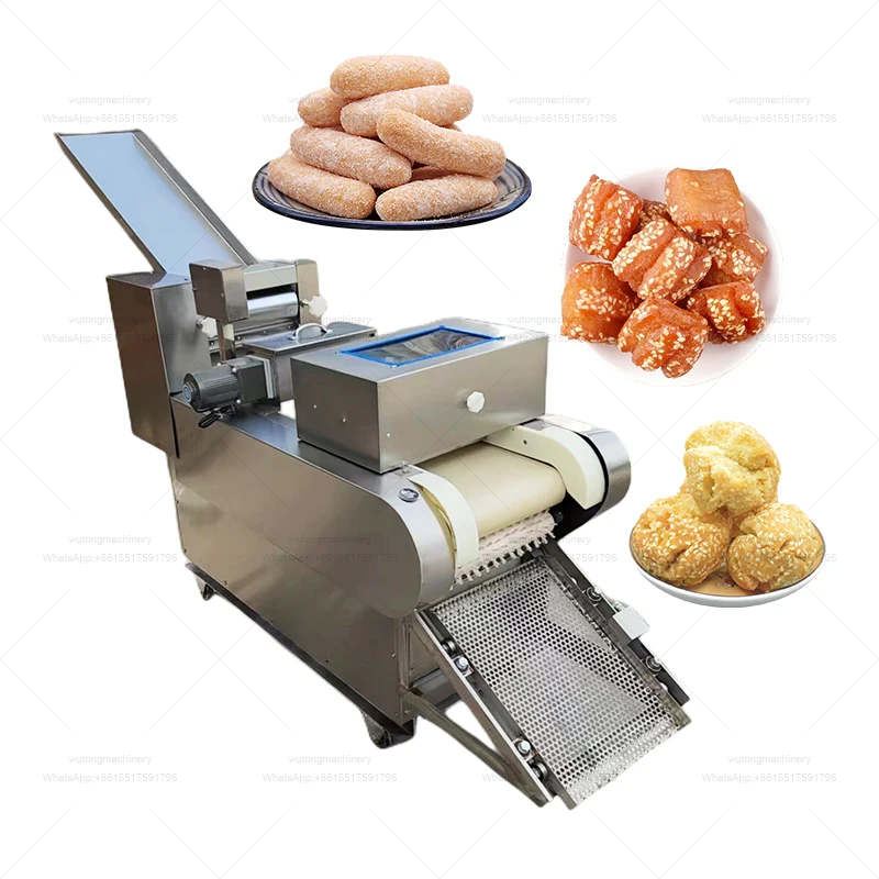 Nigerian Chin Chin Cutter Hard Dough Cutting Machine Big Grain Product Dough Strip Grissini Italian Sticks Nimki Making Machine