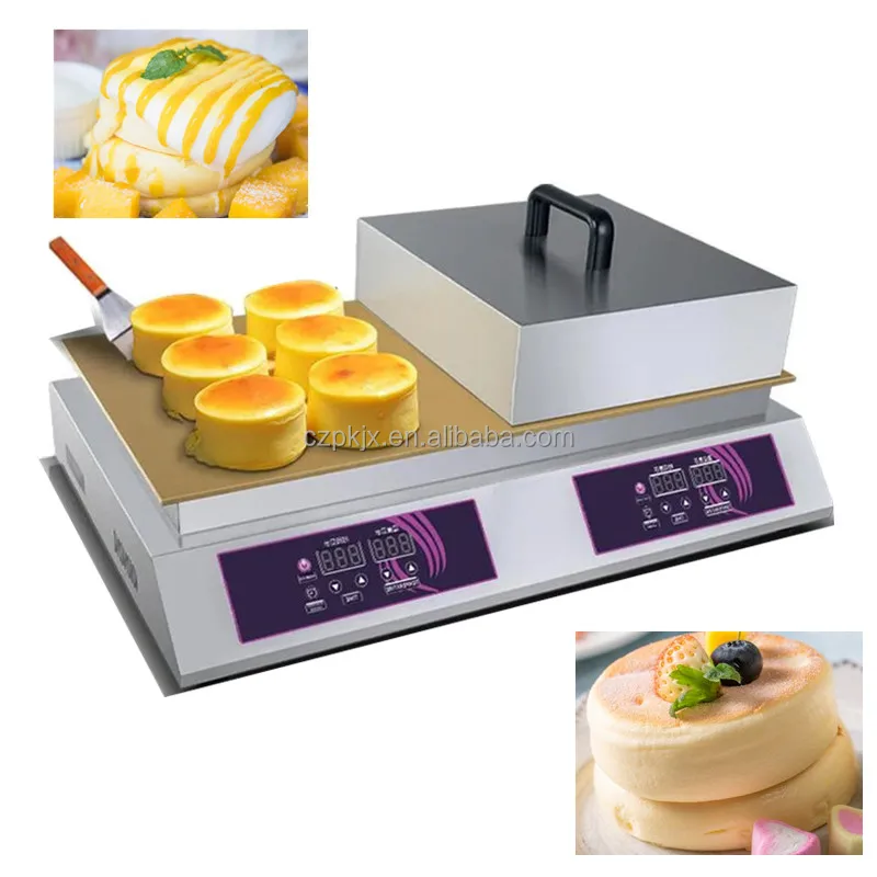 Shufulei Machine Double Plate Digital Display Muffin Maker Japanese Souffle Maker Machine