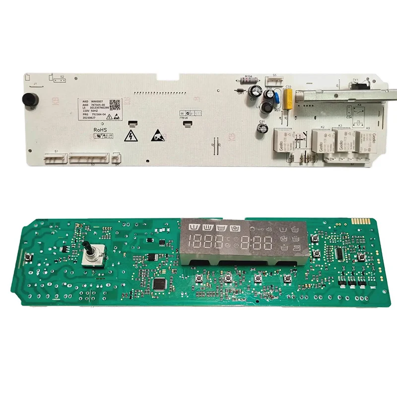 Repair Washing Machine Parts a Set of Washer PCB Board Control Main-board CARTE M/LAVER BRANDT 7KG ET 8KG 301330760298