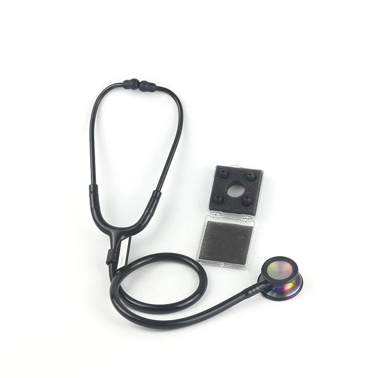 Medical color multifunction stethoscope single and double head children adult doctor teaching stethoscope equipment