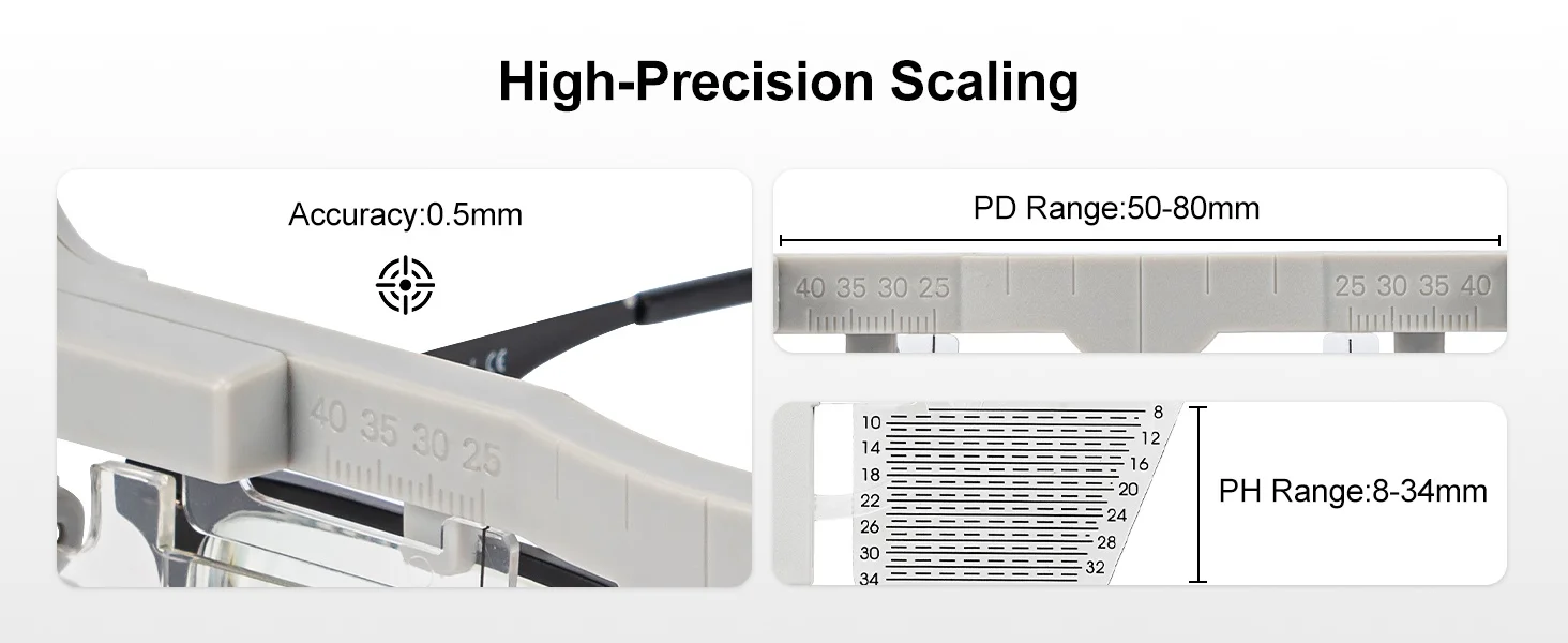 Equipment Pupilometer Interpupillary Distance Measuring Tool Digital Pupilometer LY-9F