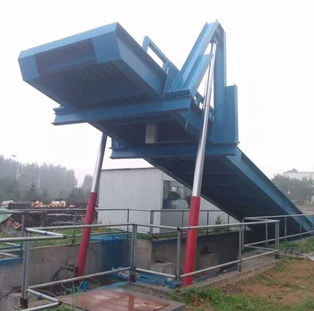 Container Lifting System Hydraulic Container Unloading Platform