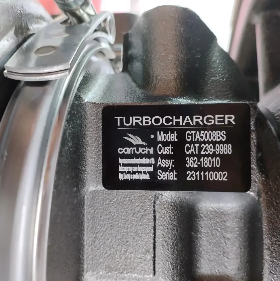 CARRUCHI 362-0846 Excavator Turbocharger for Caterpillar CAT C15