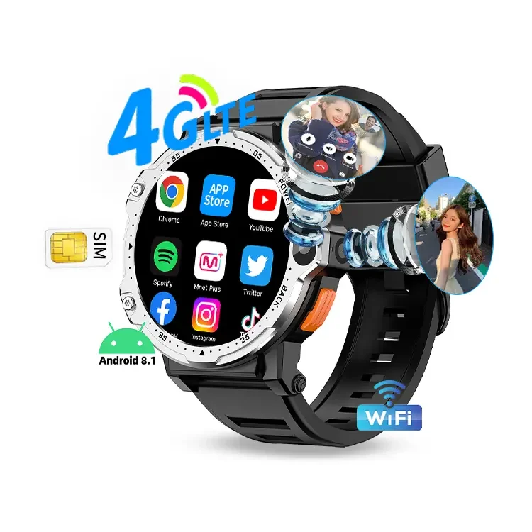 2025 Newest Inch 5G Android Smart Watch PG999 with Wifi GPS