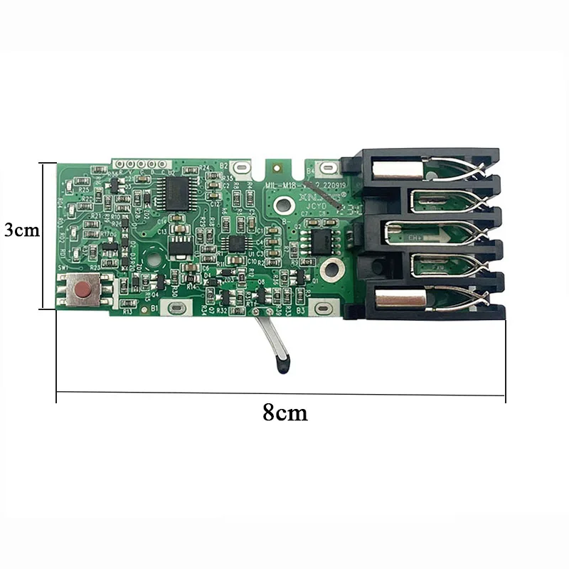 M18 Lithium Battery Shell Pcb Bms Protective Plate With 15 Cores,3 ...