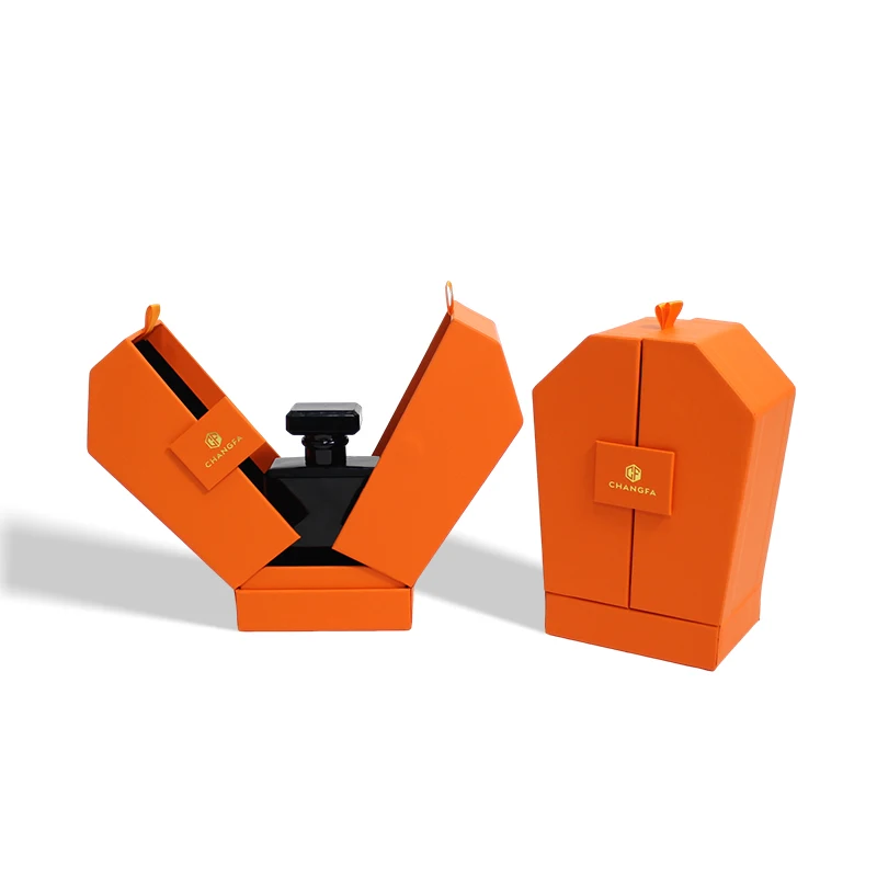Luxury Magnetic Double Door Perfume Gift Box - Unique Shape