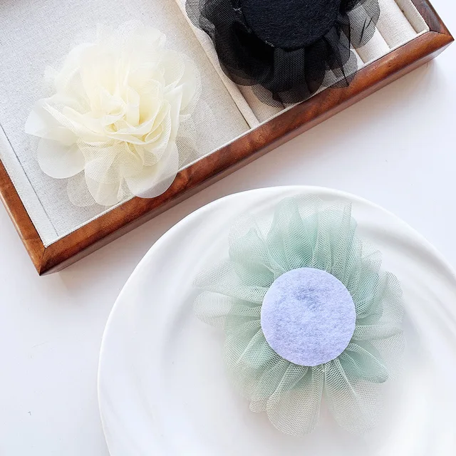 Wholesale Price Mesh Chiffon Flower Cut Dress Collar, Waist, Shoulder Decorative Accessories